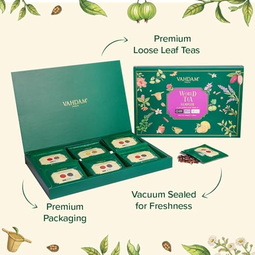 World Top 20 Favourites Tea Sampler Set (7.05 Ounce)