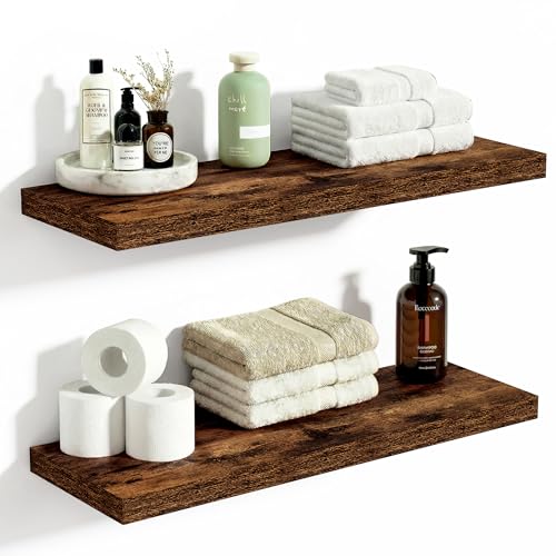 10" Deep Floating Shelves (2 Count)