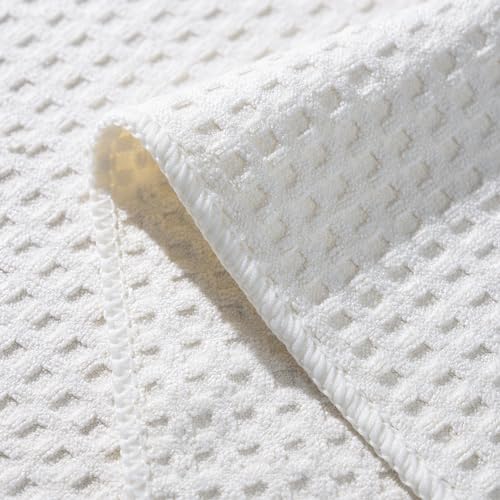 Ultra Premium Microfiber Kitchen Dish Hand Towel Waffle Weave (8 Count)