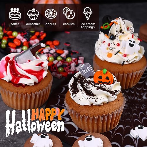 Edible Halloween Cake Decorations (39 Count)