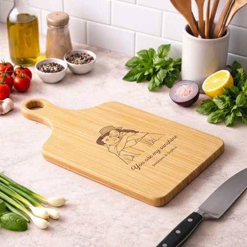 Personalized Portrait Cutting Board
