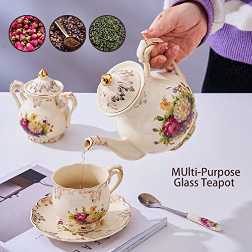 Tea Cups and Saucers Set of 6