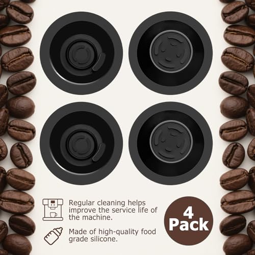 4 Pack 54mm Cleaning Disc for Breville Espresso Machines Accessories Espresso Backflush Breville Cleaning Disc (4 Count)