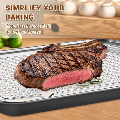 Baking Sheet Pans With Racks Set (106 Count)