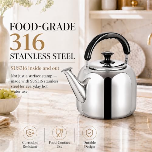Whistling Stovetop Tea Kettle