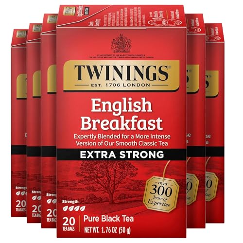 Extra Strong English Breakfast Black Tea Bags (120 Count)