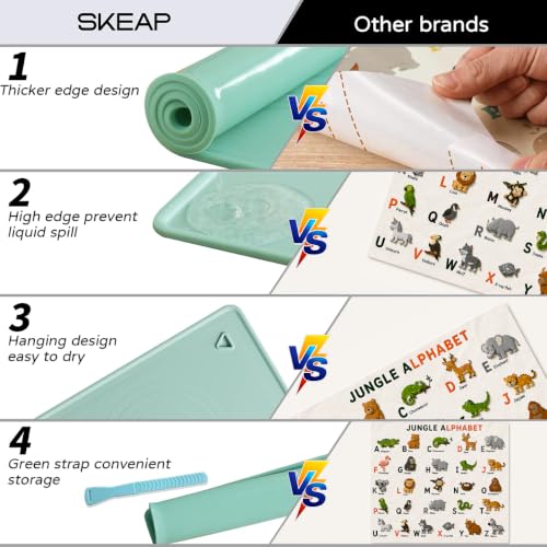 Silicone Mat for Arts and Crafts
