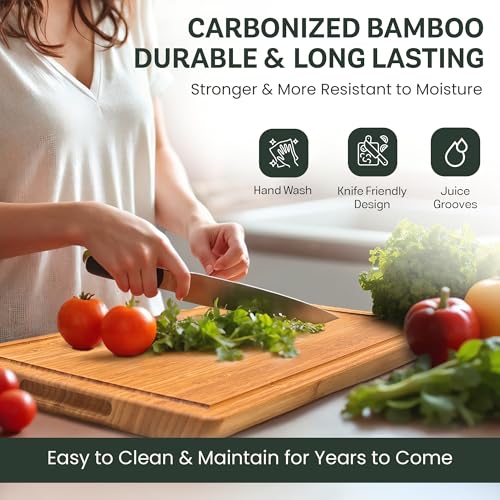 Bamboo Cutting Board for Kitchen