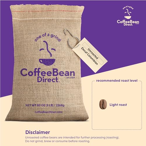Unroasted Decaf Colombian (80 Ounce)