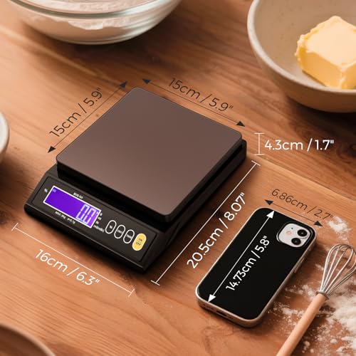 Baking Scale 0.1 Gram Accuracy Digital Scale for Kitchen