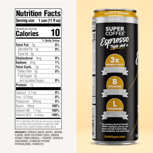 Espresso Triple Shot Black (132 Fl Oz)