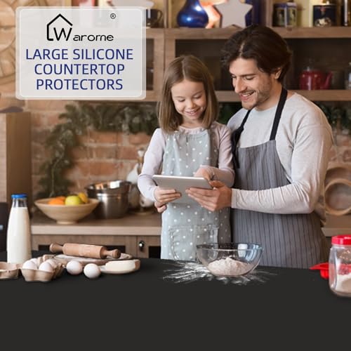 Silicone Mat 78.7”x 23.6” Heat Resistant Mats for Countertop
