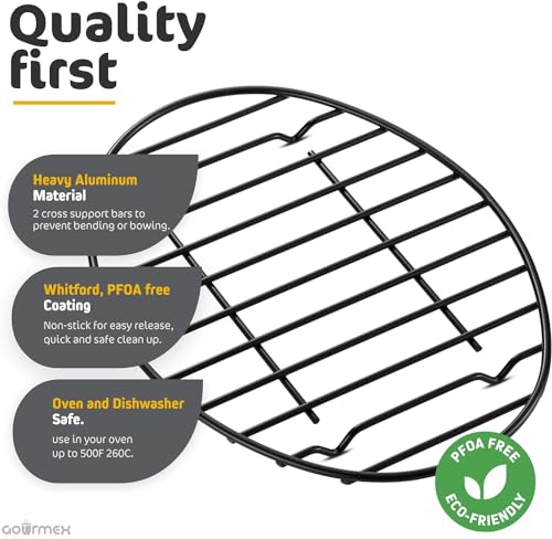 Oval Cooling Rack with Integrated Feet