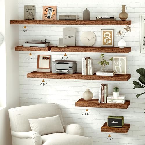 Deep Floating Shelves (2 Count)