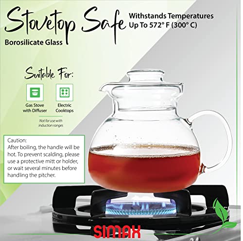 Glass Teapot for Stovetop