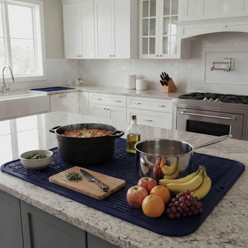 Silicone Dish Drying Mat for Multiple Usage