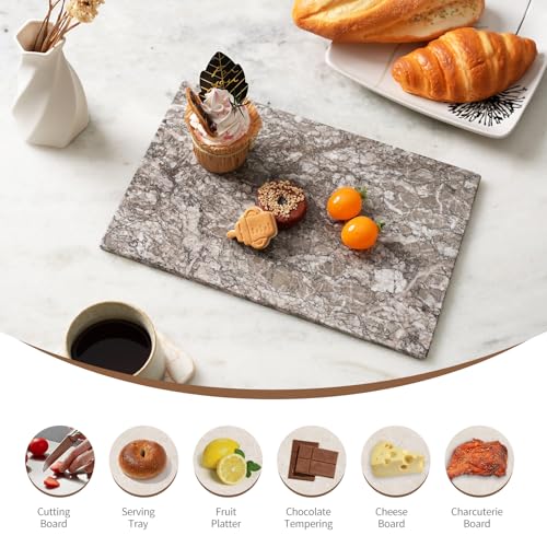 Natural Marble Cutting Board for Kitchen Pastry Bread