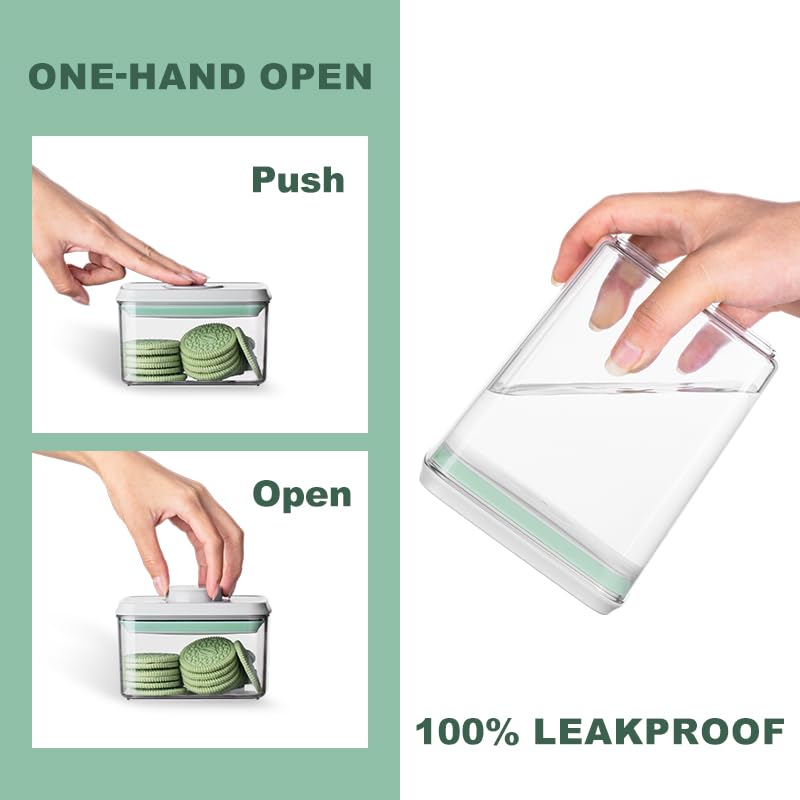 Pop Airtight Food Storage Containers with Lids (3 Count)