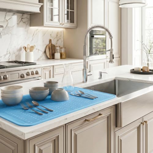 Silicone Dish Drying Mat for Multiple Usage