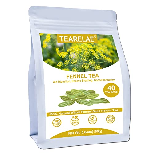 Fennel Tea 40 Herbal Tea Bags (40 Count)