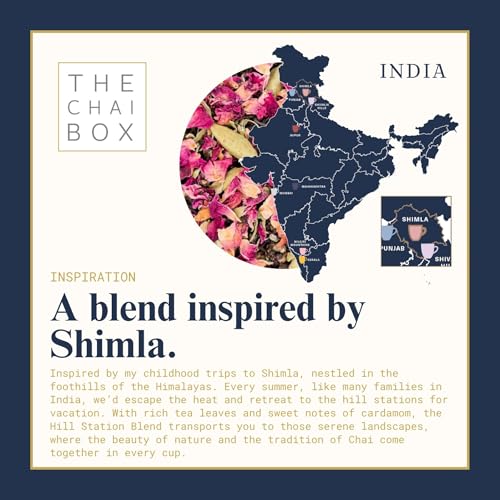 Traditional Cardamom Chai with Rose (2.5 Ounce)