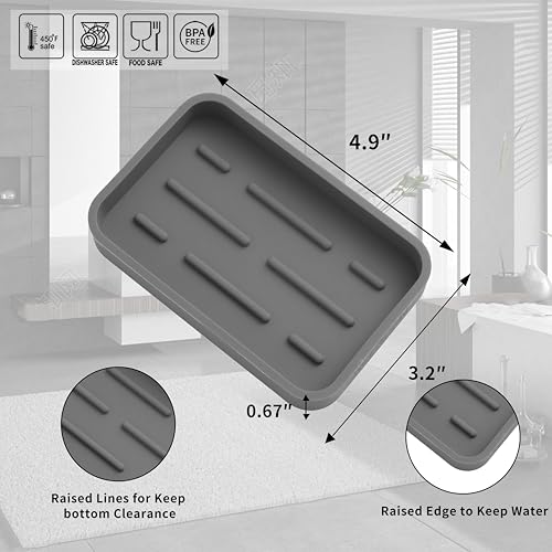 Silicone Kitchen Sink Organizer Tray for Multiple Usage