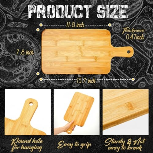 40 Pcs Cutting Boards with Handle (40 Count)