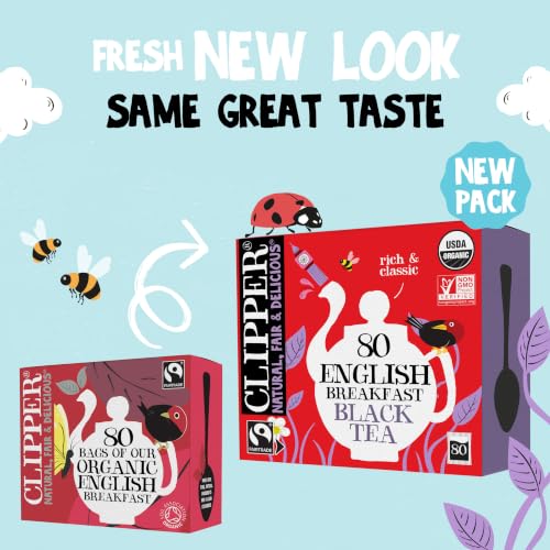 Organic English Breakfast Tea (80 Count)