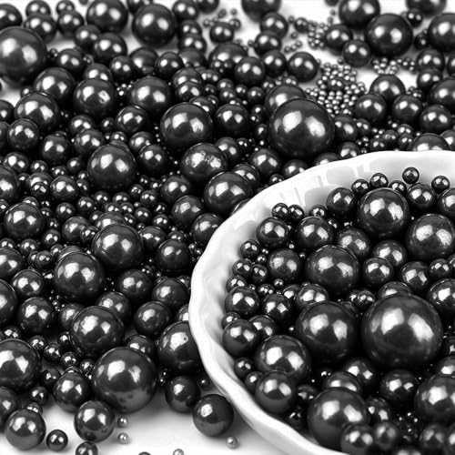 Black Pearl Sprinkles for Cake Decorating (4.6 Ounce)