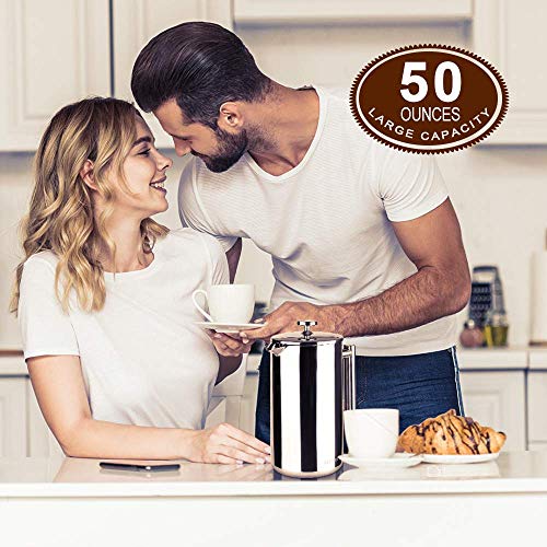 French Press Coffee Maker (50 Ounce)