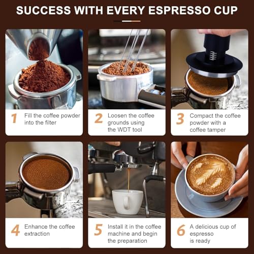 51mmCoffee Tamper Set 22PCS Espresso Accessories Kit