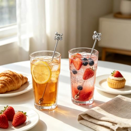 6 Pcs 7.5'' Metal Stir Sticks