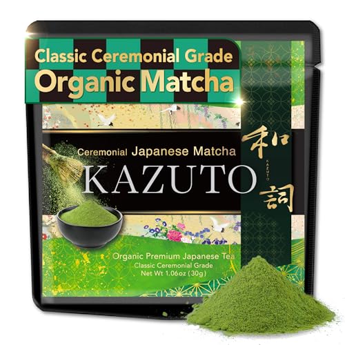 Kazuto Classic Ceremonial Grade Matcha Green Tea Powder