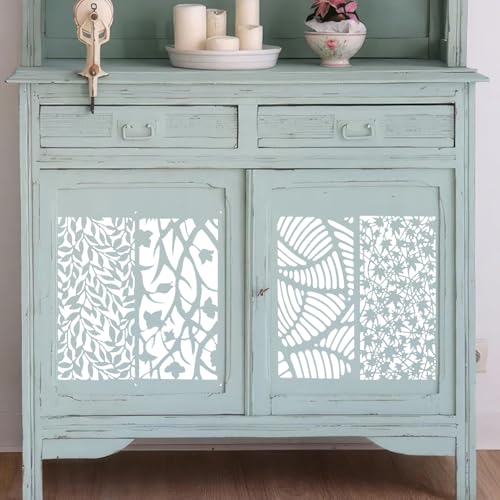 18Pcs Stencils for Crafts Painting