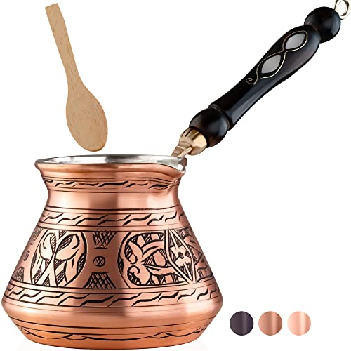 18 oz Handmade Copper Turkish Coffee Pot