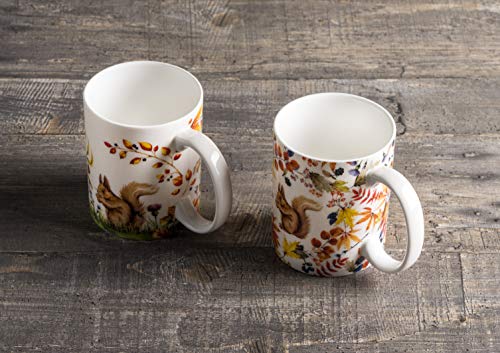 Coffee Mug with Handles Tea Cups (2 Count)