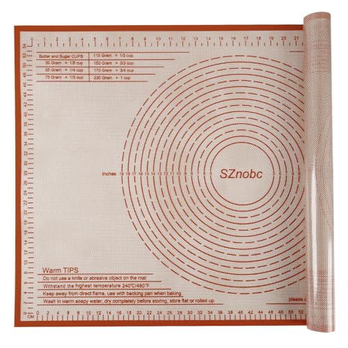 Silicone Pastry Mat 36X24 inch Baking Mat for Rolling Dough