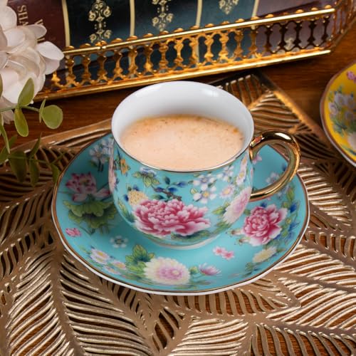 Tea Cup and Saucer (2 Count)