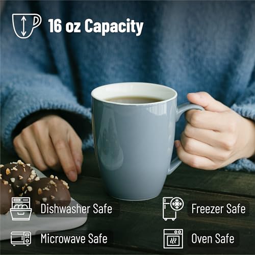 BTaT Porcelain Coffee Mugs Set (4 Count)