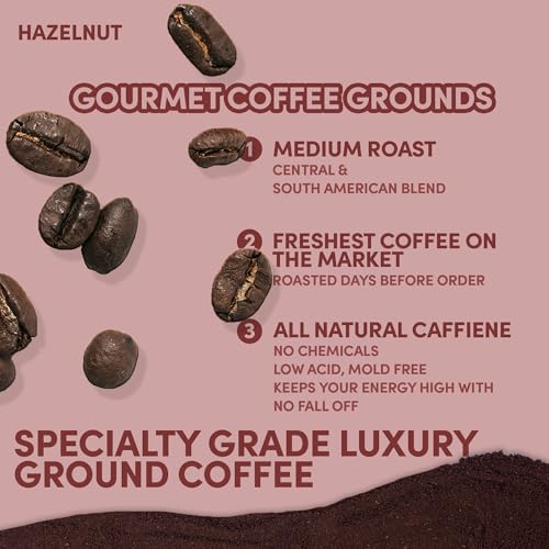 Hazelnut Ground Coffee (12 Ounce)