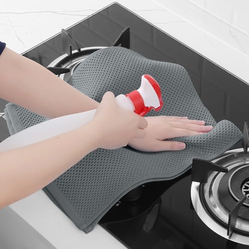 100% Cotton Waffle Weave Kitchen Dish Towels 8 (8 Count)