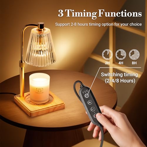 Candle Warmer Lamp with Timer for Yankee Candles
