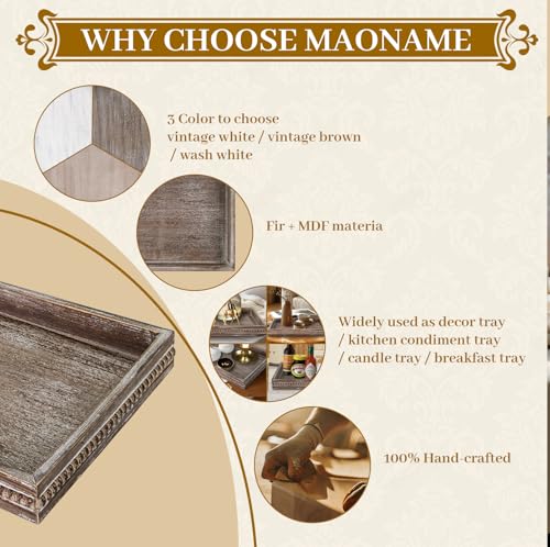 Rectangular Wood Serving Tray