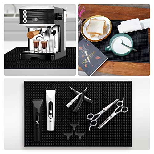 PVC Bar Service Mat for Cocktail Bartender 18x12 inches