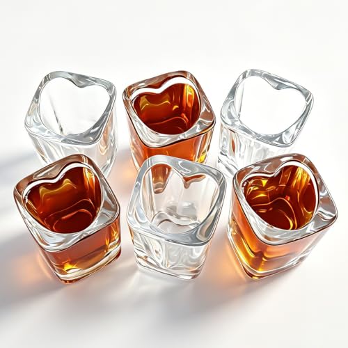 2oz Heavy Base Shot Glasses (6 Count)