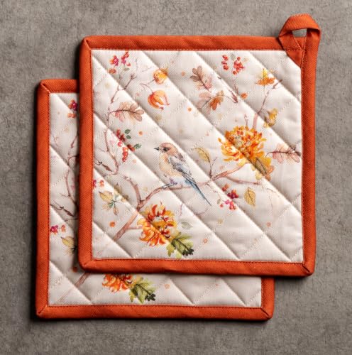 Pot Holders 100% Cotton Potholders (2 Count)