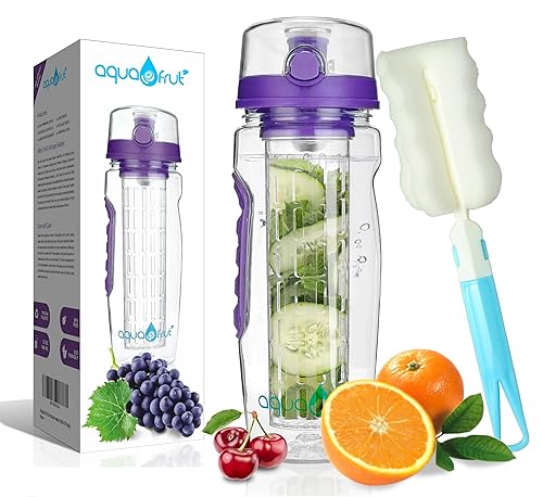 AquaFrut 32 OZ Fruit Infuser Water Bottle