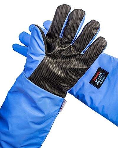 Cryogenic Gloves Low Temperature LN2 Liquid Nitrogen Protective Gloves Cold Storage Safety Frozen Gloves