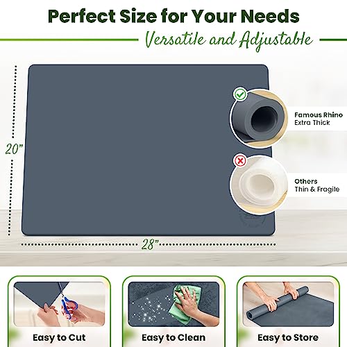 Large Silicone Mat 28" x 20" Mat Thick Heat Resistant