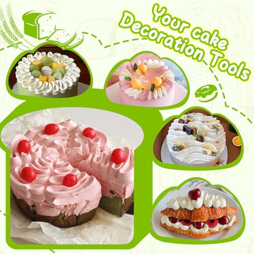 3 Pieces V Shaped Piping Tips Set